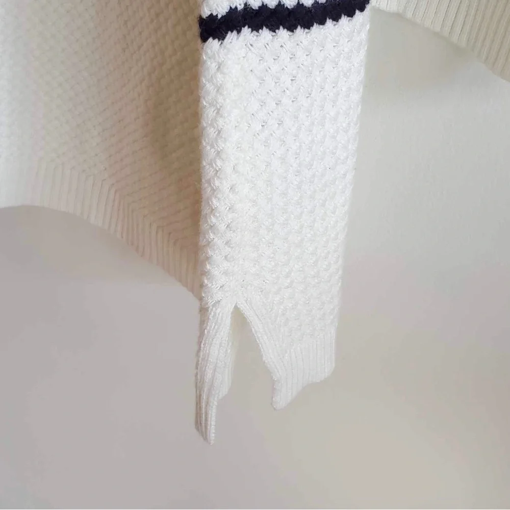 Talbots Boatneck Nautical Stripe Sweater Size 3X